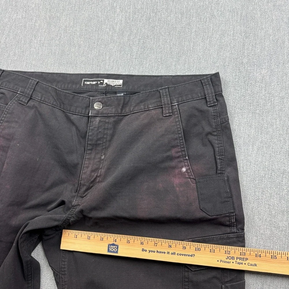 Carhartt Pants Mens 40X30‎ Relaxed Ripstop Double Knee Cargo Workwear 105461